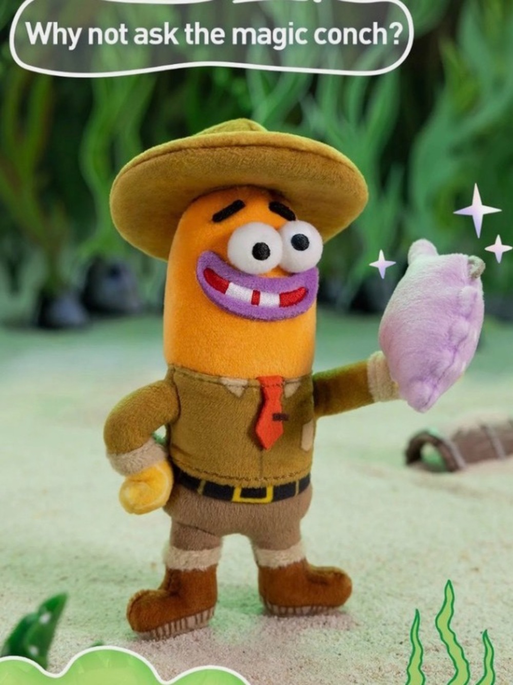 Bikini Bottom Buddies Explorer Fish - POPMART SpongeBob Magic Conch Bag Charm